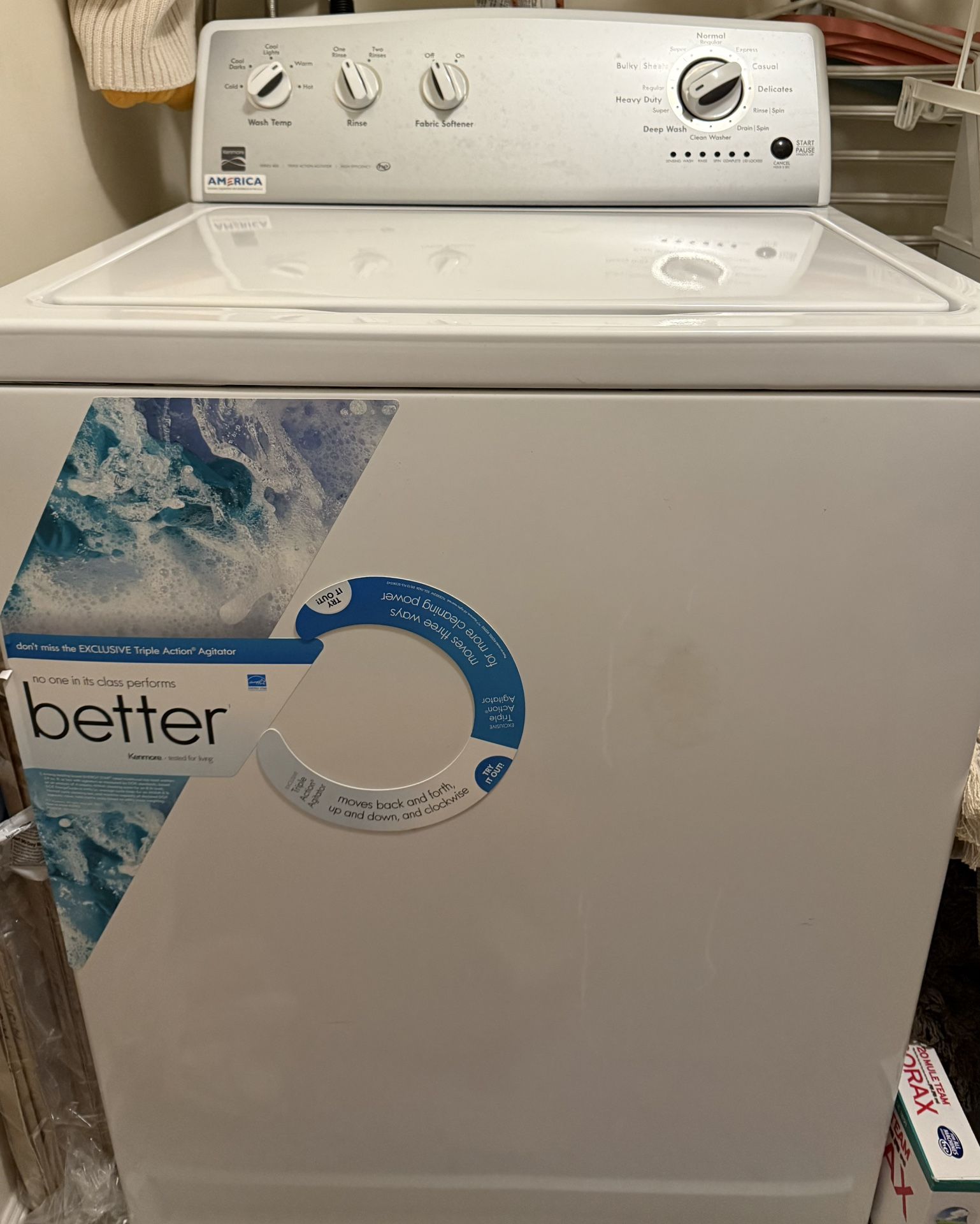 Kenmore Washer And Gas Dryer -Large Loads
