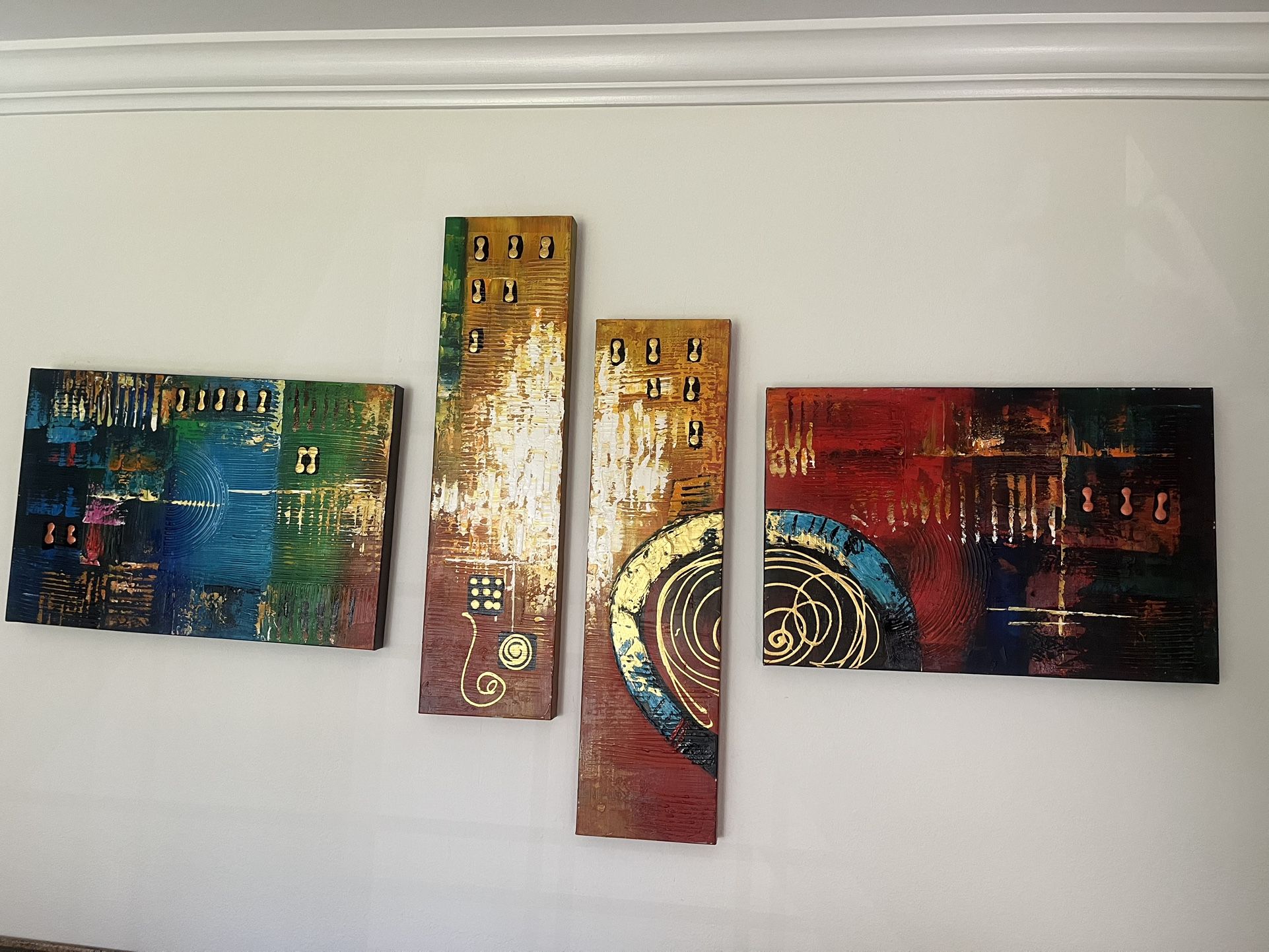 Abstract Wall Art Set