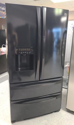 Kenmore 4-Door Black Fridge
