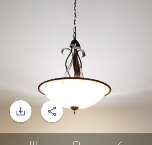 FREE Hanging Entry Light Fixture