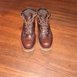Red Wing Heritage Line Black Cherry Luxor Color Leather