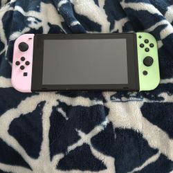 Nintendo Switch (animal crossing edition)