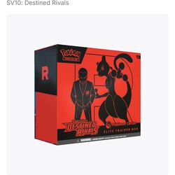 Pokemon “Destined Rivals Pokemon Center” ETB