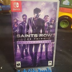 Saints Row The Third (Nintendo Switch, 2019) TESTED!