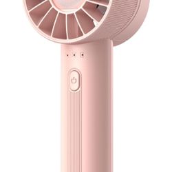 Mini Portable Fan, 3 Adjustable Speeds for Handheld Fan, 2600mAh Battert Capacity with 3-16H Usage Time and Newly Upgraded Motor, Best Gifts for men a