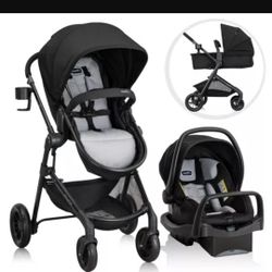 EvenFlo Pivot All In One Stroller