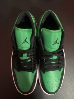 Green Jordan 1 Lows