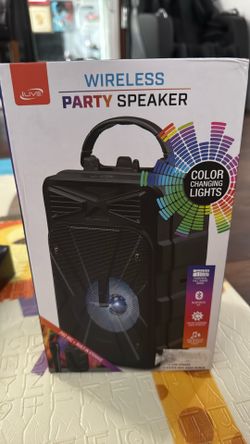iLive Tailgate Bluetooth Wireless Party Speaker