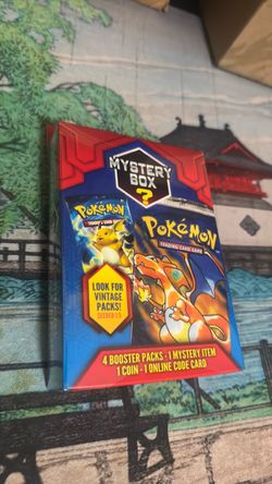 POKEMON MYSTERY HANGER BOX VINTAGE PACKS SEEDED 1:5 FACTORY SEALED