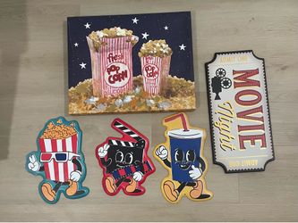 Movie wall decor