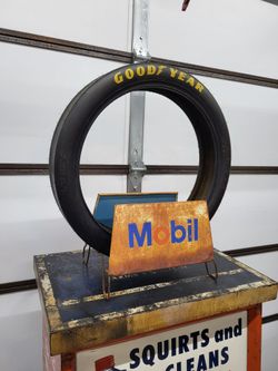 Vintage Mobile Tire advertising