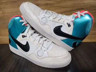 Nike Force Mid Top/Atomic White South Beach/616281-101/Men's Sz 11