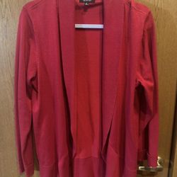 Red Cardigan - XL