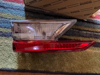 Lexus RC F rear lamp lense and body.