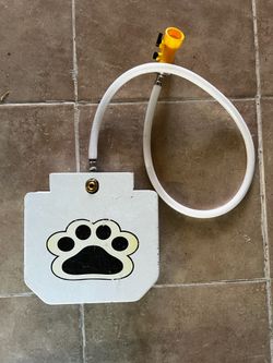 Outdoor Dog Water Fountain Step On, Dog Sprinkler Paw Activated