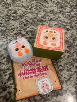 Baby Three Ma Baby Three Little Mahjong bag charm