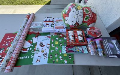 Hello Kitty Christmas Merch