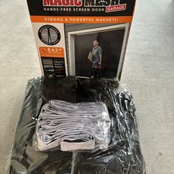 1 Car Garage screen Door