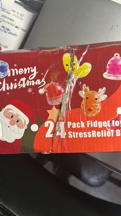 Christmas Themed Stress Relief Balls 24 Count