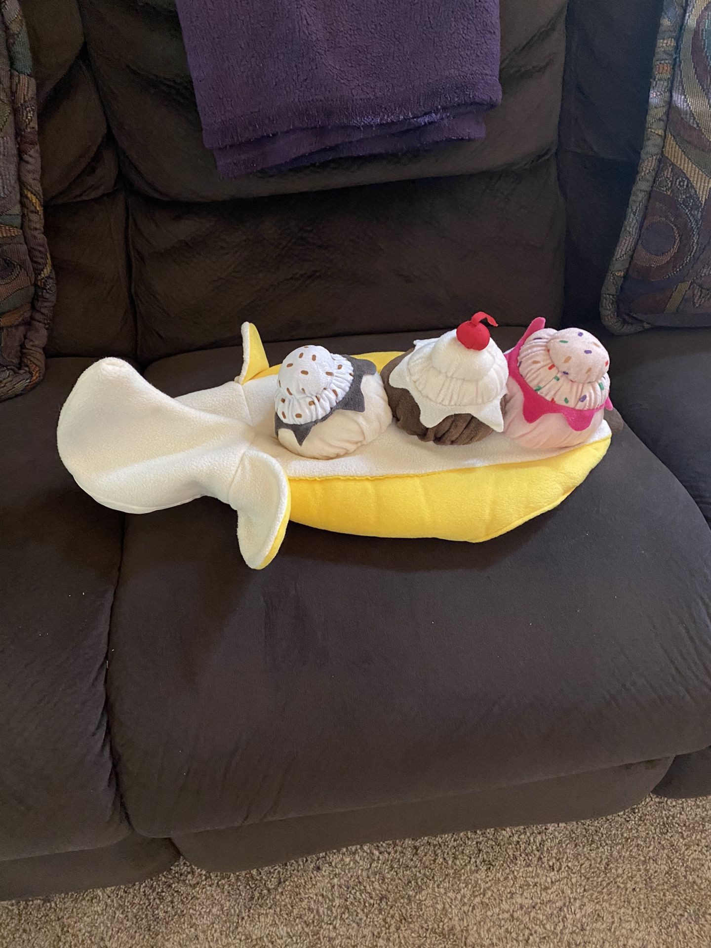 Dog Banana Costume size M