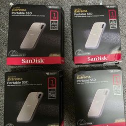 Sandisk Extreme Portable SSD 1 TB