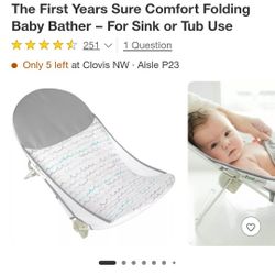 The First Years Sure Comfort Folding
Baby Bather