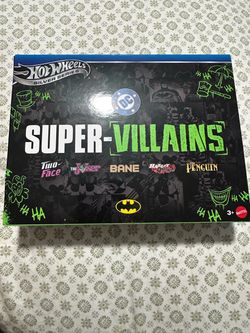 Hot Wheels Silver Series DC Super-Villains Set