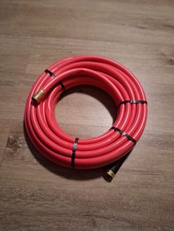 Pink water hose