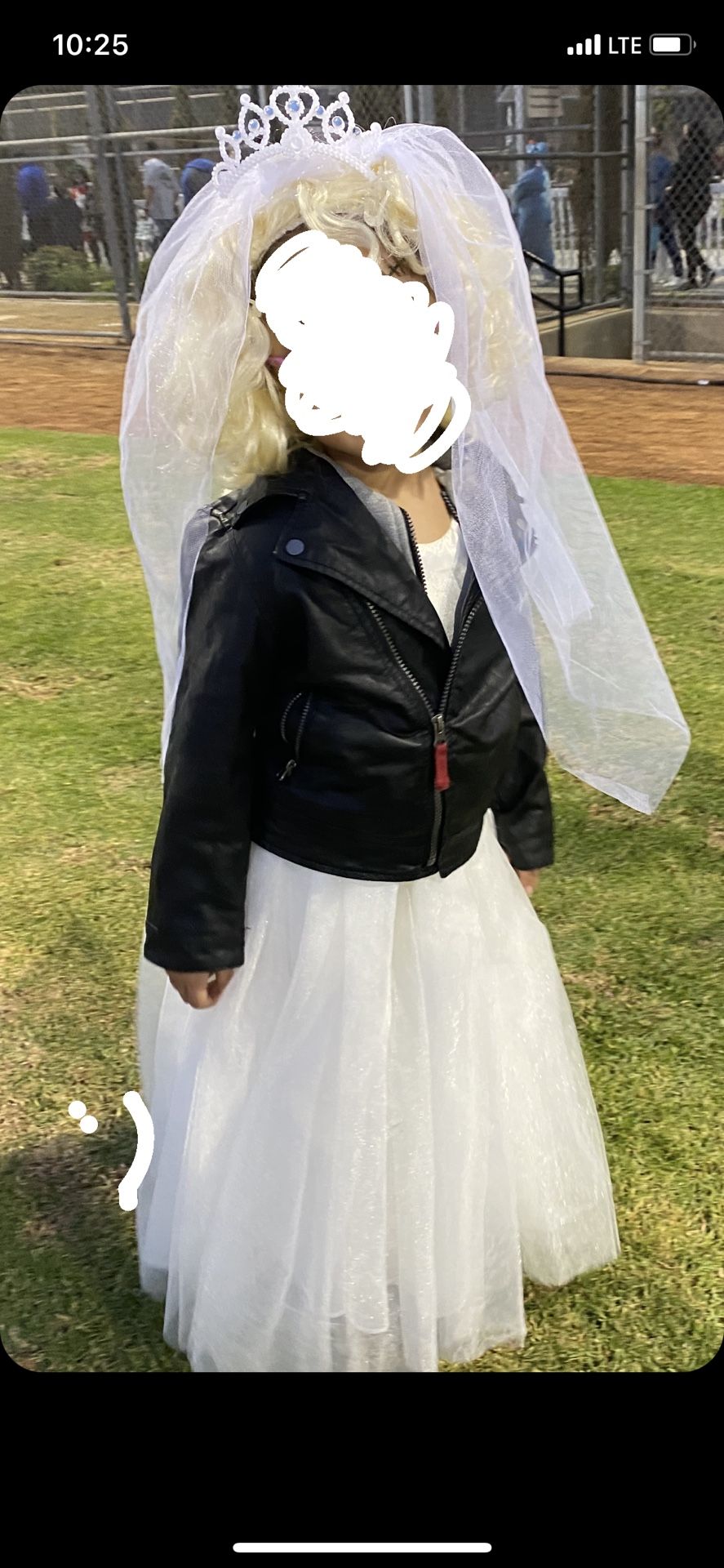 Bride of Chucky 4/5 Dress, Veil, Jacket 