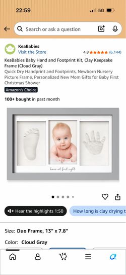 Baby Keepsake Frame