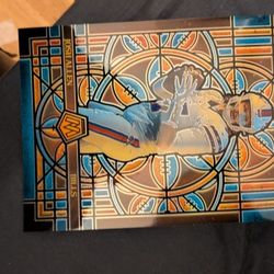 2025 Panini Mosaic Stained Glass Josh Allen Jumbo Card #2 SSP