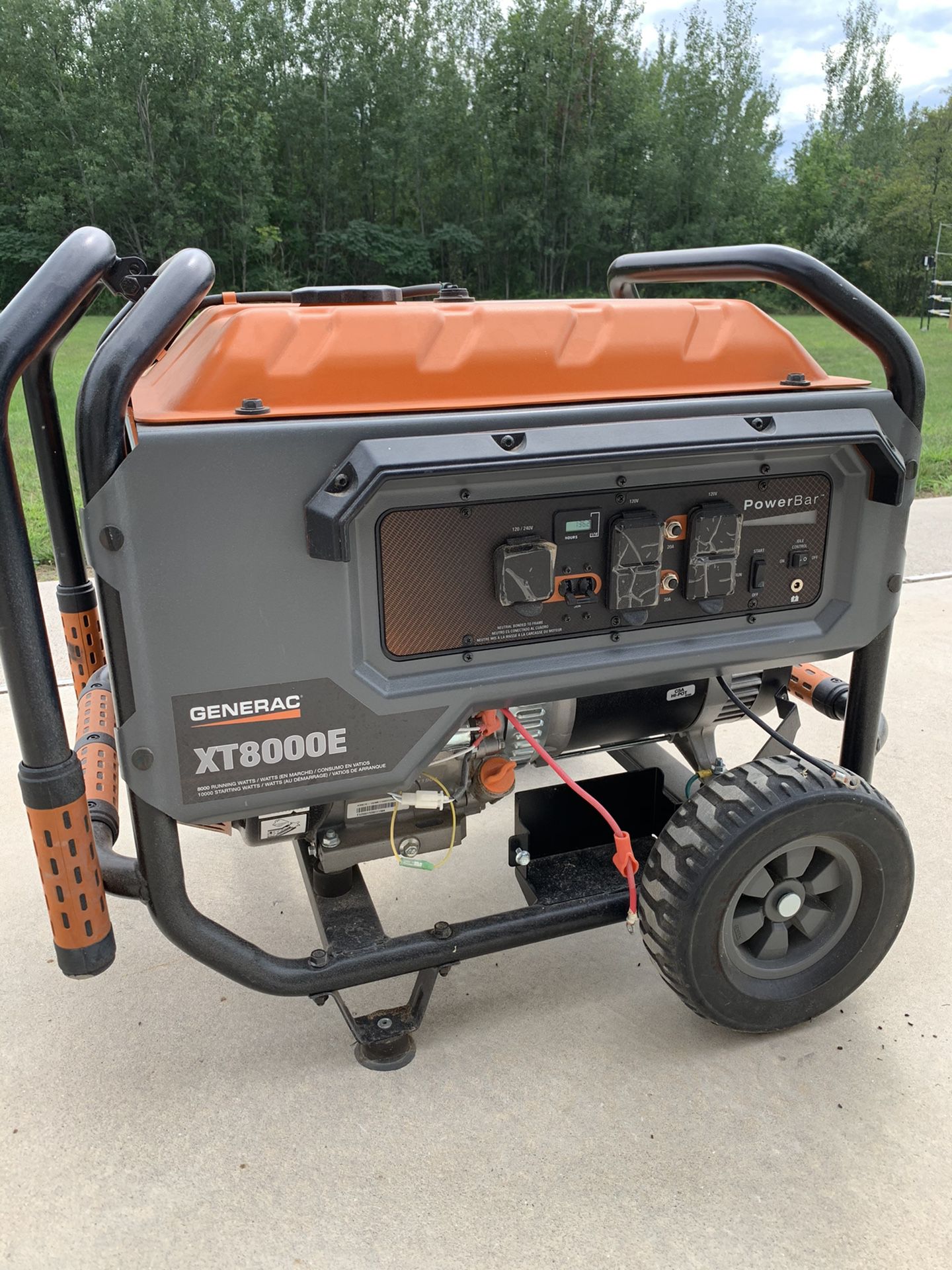 XT8000E Generac Portable Generator