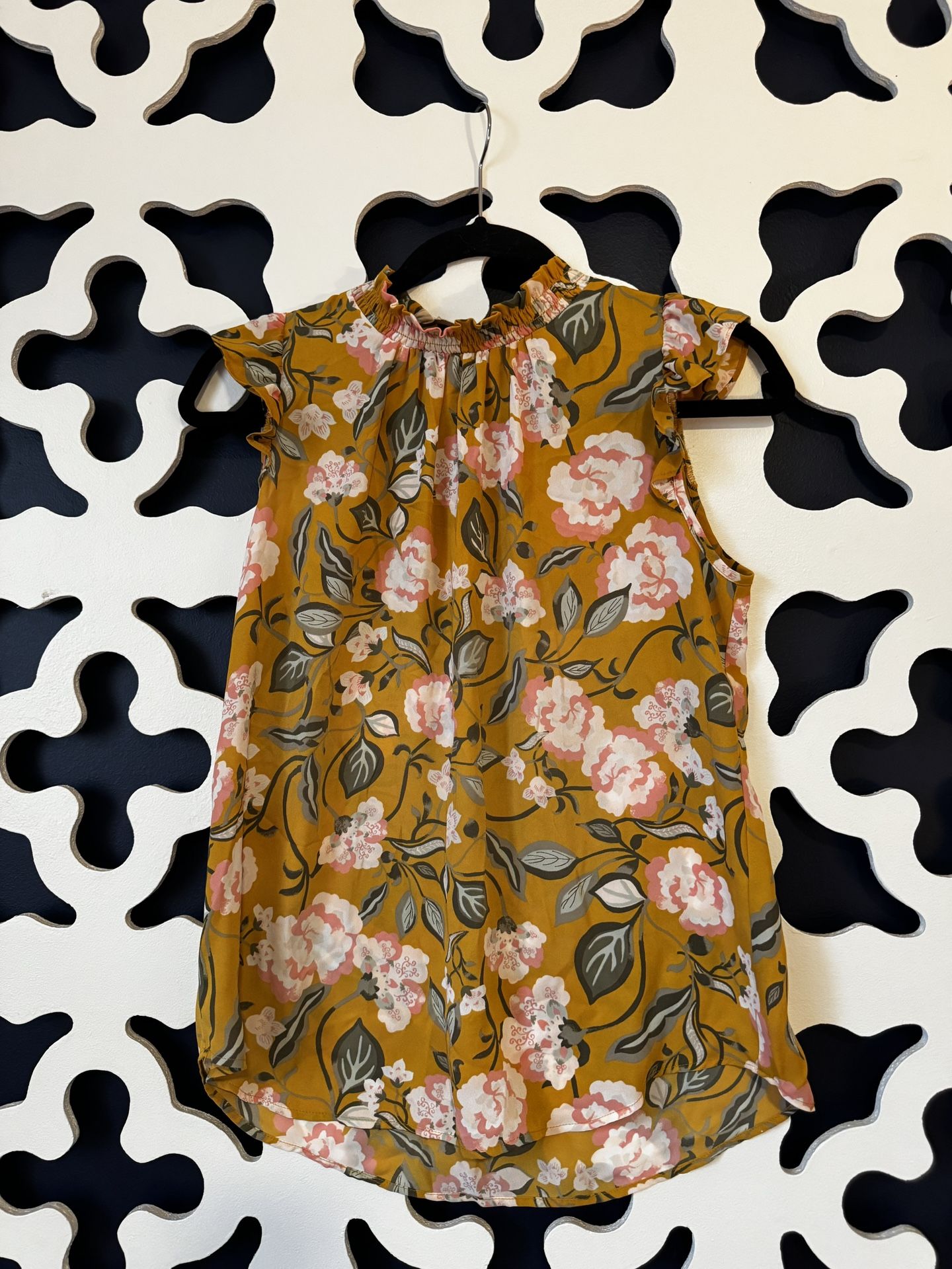 Loft Poplar Sleeve Summer Top XS