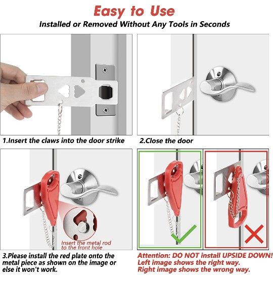 Portable Door Lock