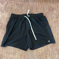 Black Zara Running Shorts, Size M, 5” Inseam