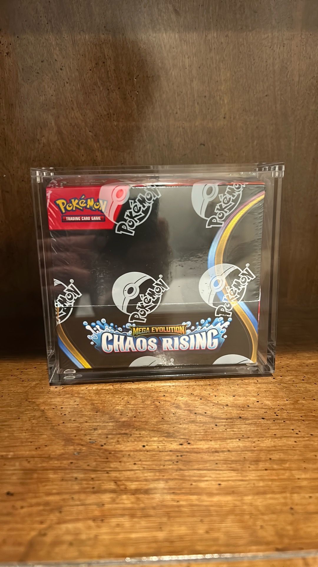 Chaos Rising Booster Box w/ acrylic case