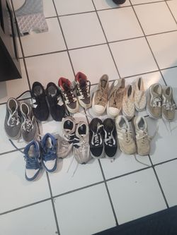 Tenis y cross buen estado y de mujer