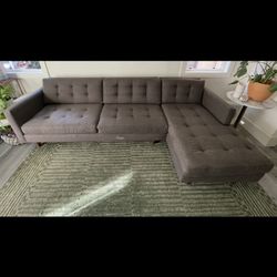 Couch - Sectional Dark Gray