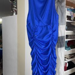 Blue Sparkly Dress