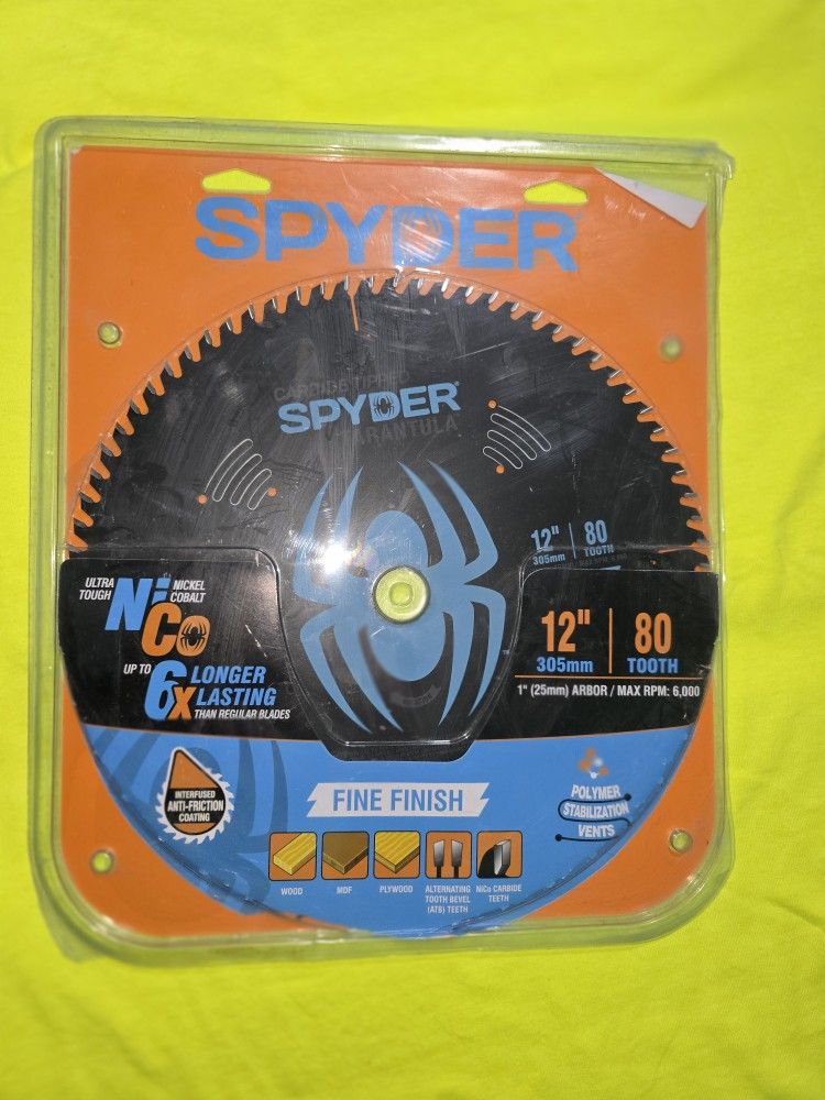 SpyderFine Finish Circular Saw Blade