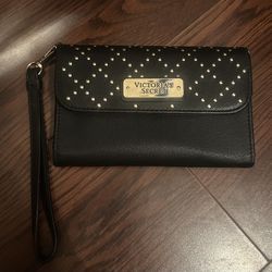 BLACK VICTORIA SECRET WALLET 