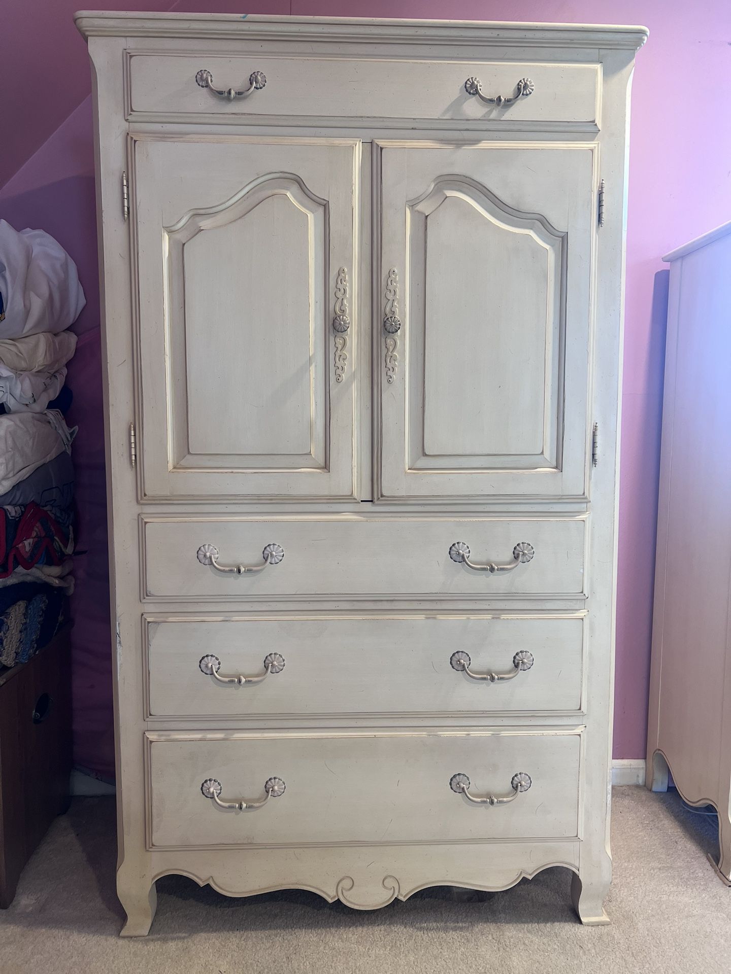 5pc Ethan Allen Bedroom Furniture Set