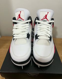 Jordan 4 red cement size 8