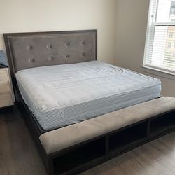 King Bed Frame and Headboard