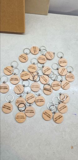 Custom Laser Engraving Keychains