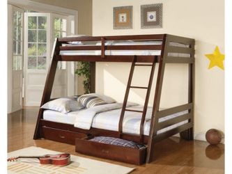 Brand New Twin/Full Bunk Bed