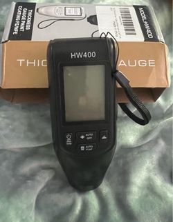 Paint thickness gauge