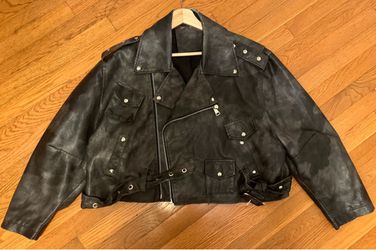 Women leather jacket