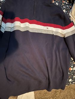 Tommy Hilfiger Men Size Xl  Quarter Zip Sweater