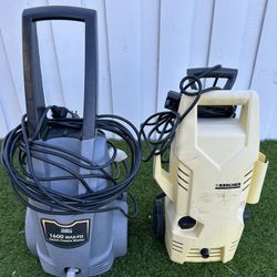 Electric Pressure Washers 1500 & 1600 PSI